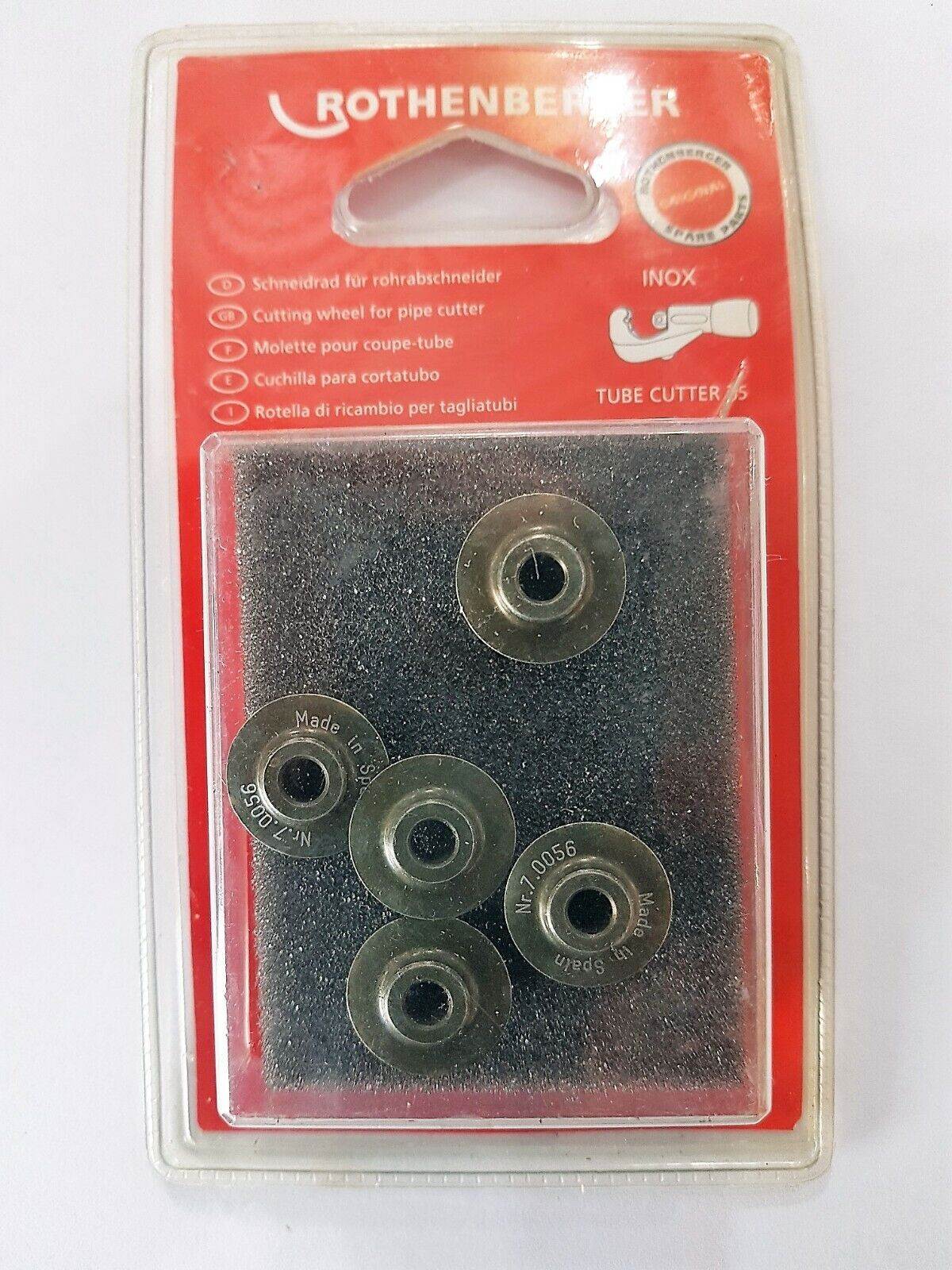 Rotella Lama Ricambio Tagliatubi Tubi Acciaio Da 1-1/4' Codice B 2414 1004 Abc 82706202